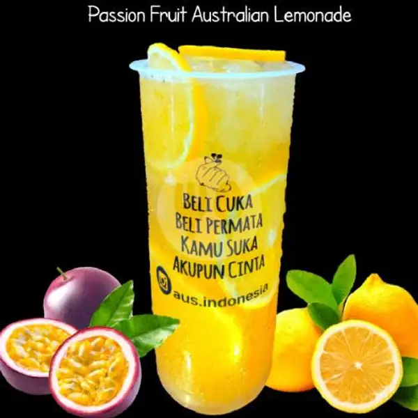 Passion Fruit Australian Lemonade | Aus, Pengasinan