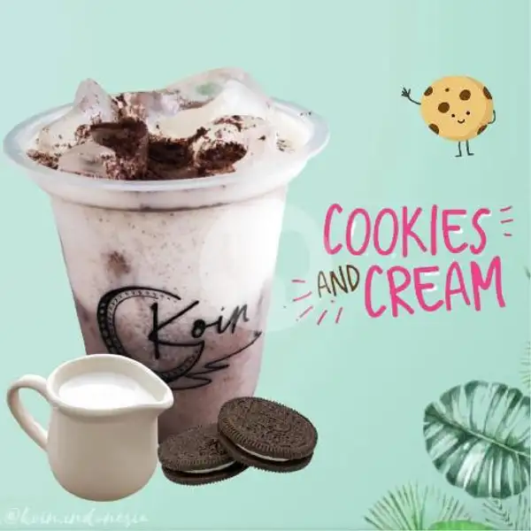 Cookies N Cream | Rice Bowl Koin Tlogosari