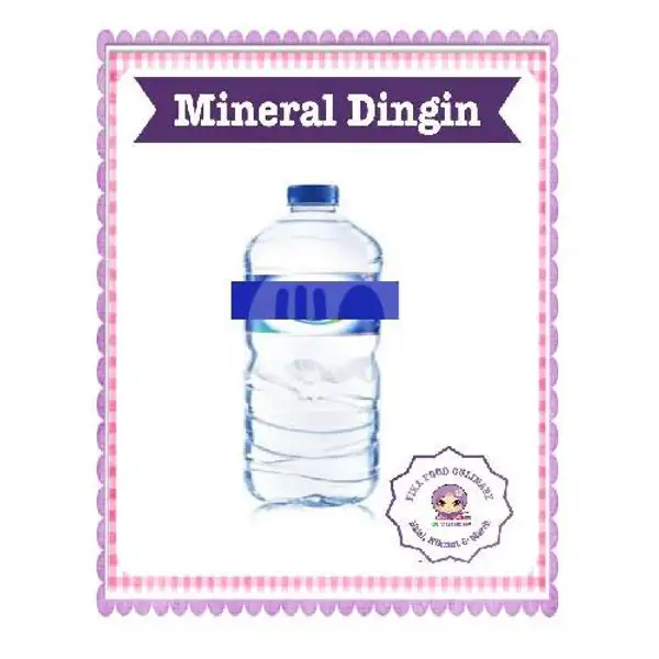 Air Mineral Dingin | Pecel Lele Dan Ayam Bakar Bumbu Kacang Purple House Cafe, Senen