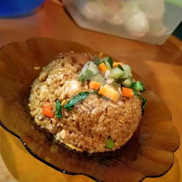 Nasi Goreng Sosis+Free Teh | Kedai Dahar Mas Rama, Purwokerto Selatan