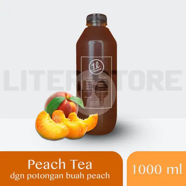 Peach SoongSoong 1000ml | The Liter, Summarecon Bekasi