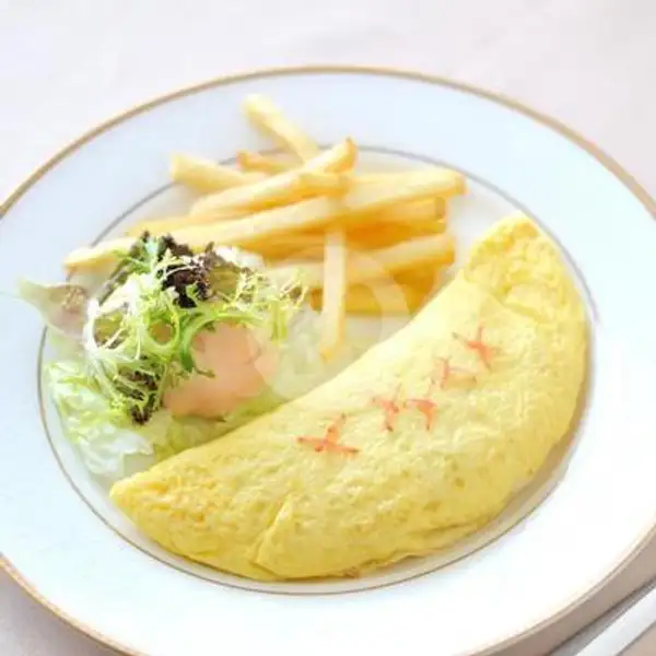 Omelet + Frenfresh | Warung Pojok Rawamangun