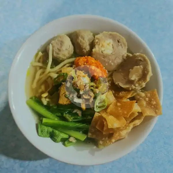 Mie Pangsit Ayam + Bakso Ori | Mamayo Kitchen, Bontoala