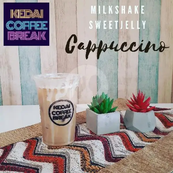 Milkshake Sweetjelly Cappuccino | Kedai Coffee Break, Curug