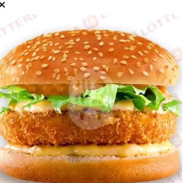 Burger Bakar Chicken Spicy | Dapur Ayam & Roti Bakar Evelyn, Sawangan