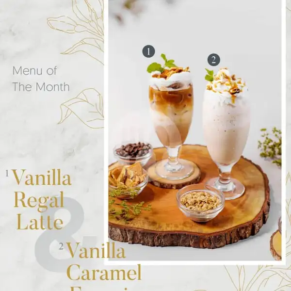 Vanilla Regal Latte | Excelso Cafe, Vitka Point Tiban