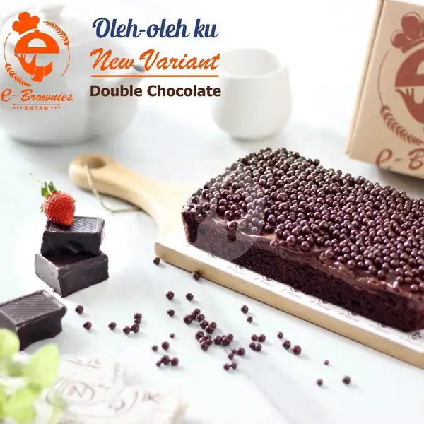 Brownies Double Chocolate | E-Brownies Batam, Batu Ampar
