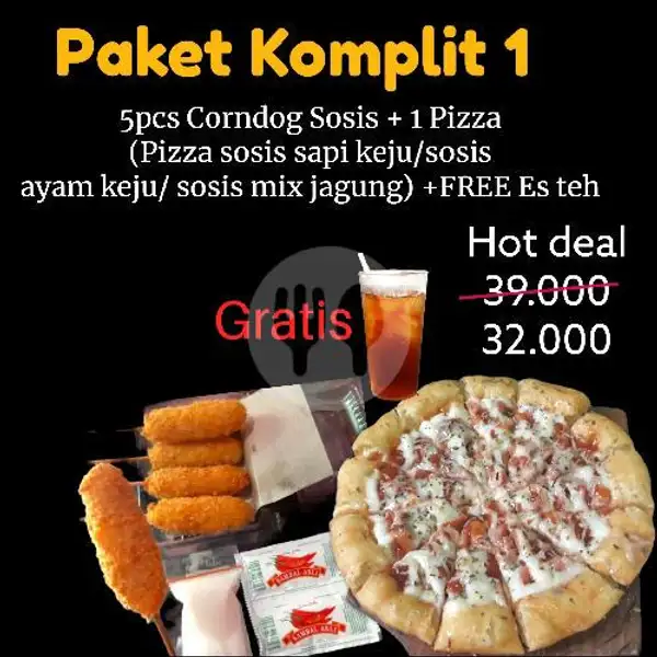 Paket Komplit 1 | Family Pizza, Jeruk Legi