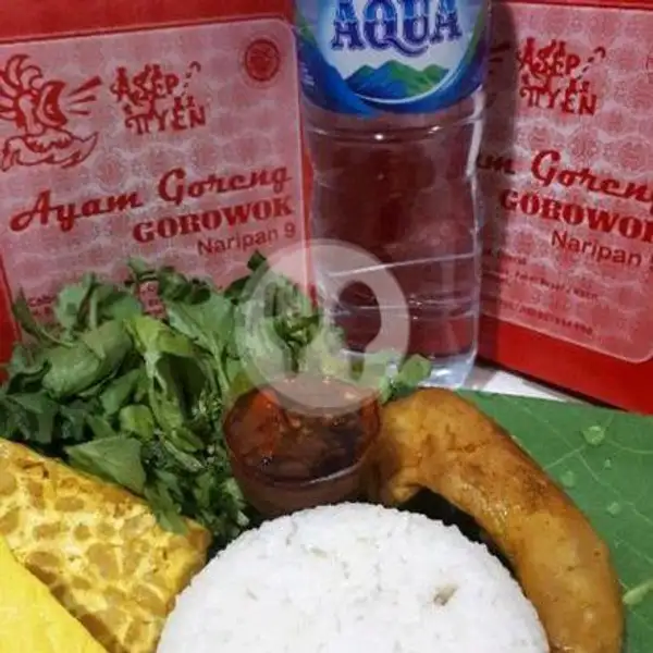 Paket Berdua Dengan Aqua | Ayam Gorowok Asep Tiyen, Murni 3