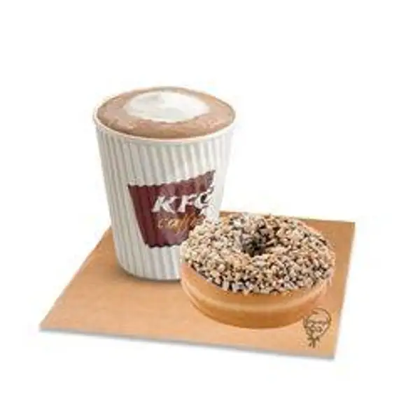Chocolate FREE Donut | KFC, Kawi