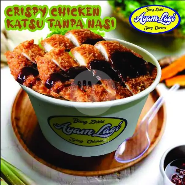 Ayam Crispy Tanpa Nasi ( Chicken Katsu ) | Ayam Lagi Bang Zakki, Medan Satria