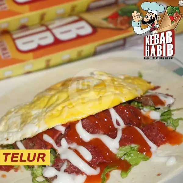 Kebab Besar Telor | Kebab Habib Pancasila, Gusti Hamzah
