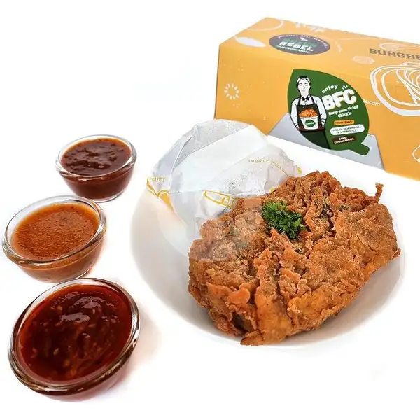 Burgreens Fried Chickn Box | BURGREENS - Healthy, Vegan, and Vegetarian, Menteng