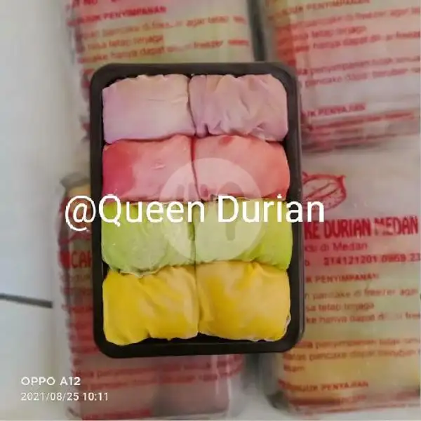 Pancake Non Krim Mini 8 | Queen Durian, 8 Ilir