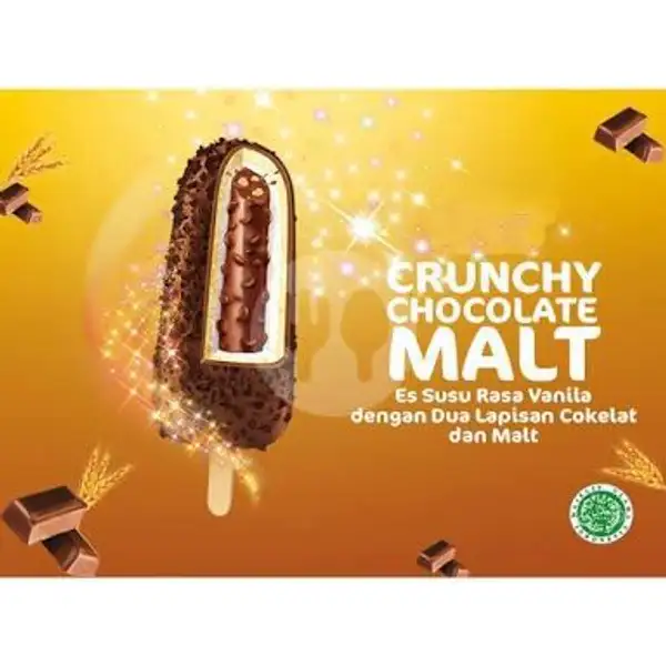 Crunchy Chocolate Malt | Toko 25 (Es Krim Joyday), Kaliwates