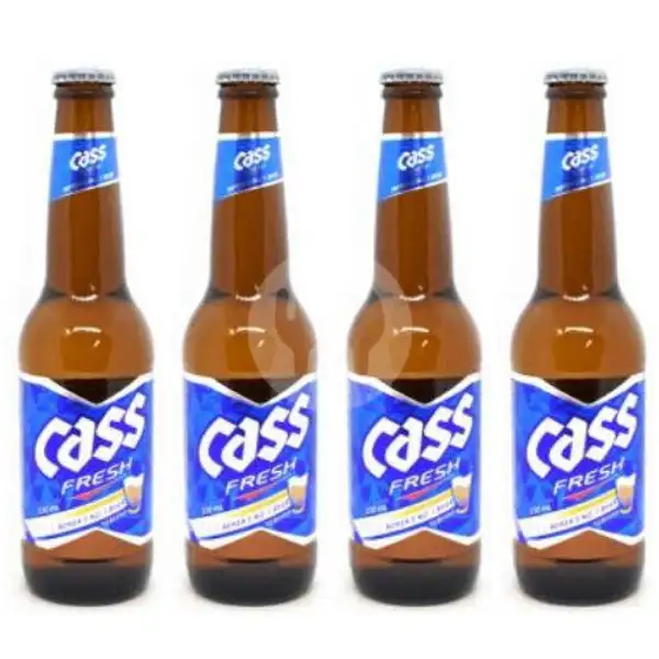Promo Cass Korean Beer 330ml (4 Botol) | Golden Drinks
