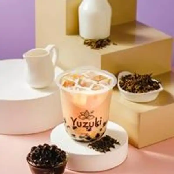Classic Boba Milk Tea (S) | Yuzuki Tea & Bakery Majapahit - Cheese Tea, Fruit Tea, Bubble Milk Tea and Bread