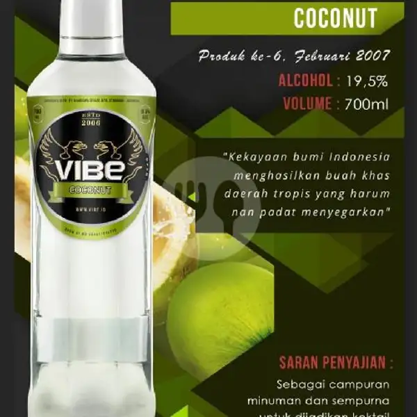 Vibe Coconut 700 Ml + Free Schweppes Tonic | Arga Bintang Anggur N Soju, Terusan Buah Batu