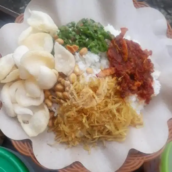 Nasi Balap Extra Ayam Jumbo. . | Nasi Balap Khas Lombok Mbak Atin, Taman Kuliner UNY