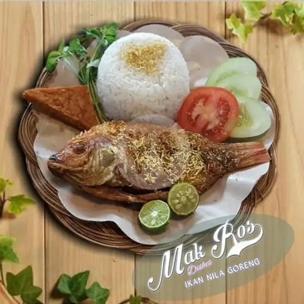 Ikan Nila Goreng (Gratis Nasi + Tahu / Tempe) | Mak Ros Bebek & Ayam (Goreng/Panggang), Senen