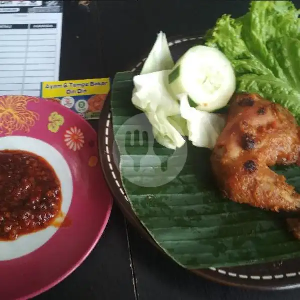 Ayam Bakar Paha | Ayam & Tempe Bakar Din Din, Pondok Kopi