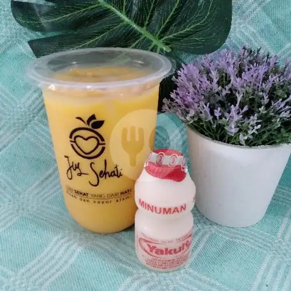 Juice Mangga Yakult - CUP | Jus Sehati, Denpasar