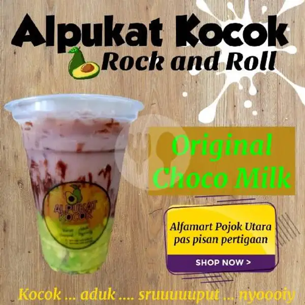 Alpukat Kocok Original Choco Milk | Alpukat Kocok Rock And Roll, Pojok