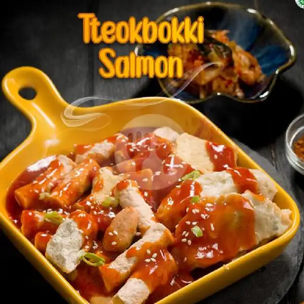 Omoni Tteobokki Salmon Regular Size | Shayra culinary Gading Fajar2