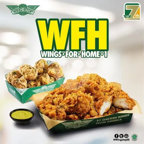 Wings for Home I | Wingstop, 23 Paskal
