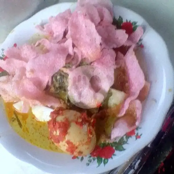 Ketupat Sayur + Telur | Warung Makan Fajri Ketupat Sayur, Ruko Duren Sawit