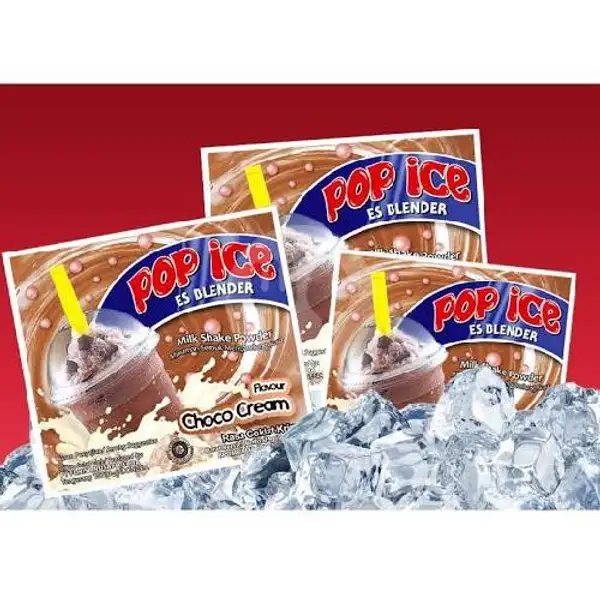 Pop Ice Choco Cream | Ayam Goreng Special & Asinan Gang Menur, Bintara 6
