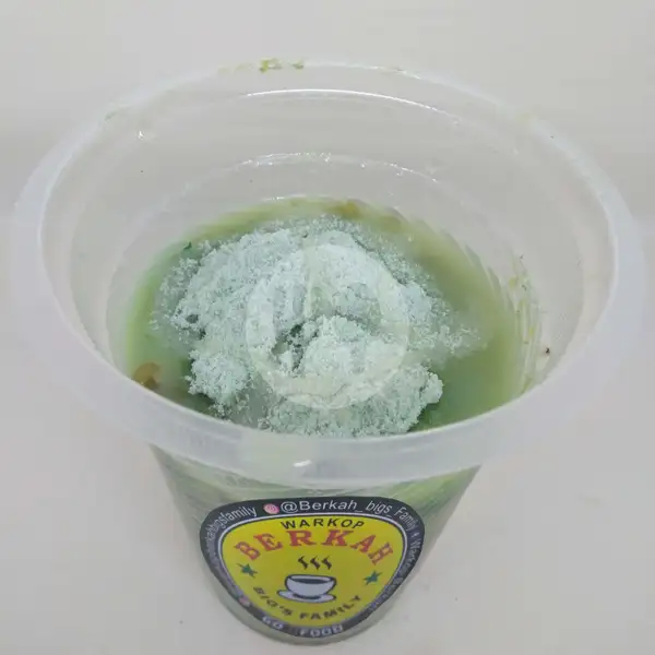 Bubur Kacang Ijo Green Tea | Warkop Berkah Big's Family, Jalan Rawa Jati