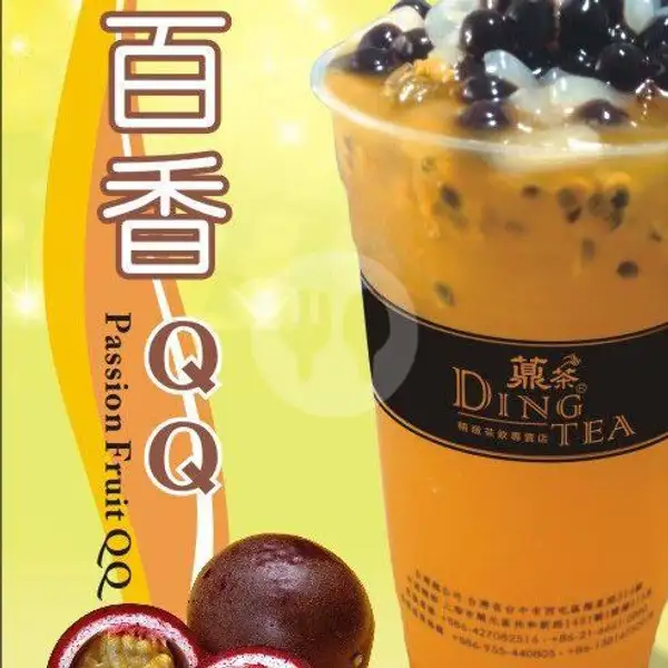 Passion Fruit QQ (M) | Ding Tea, Mall Top 100 Tembesi