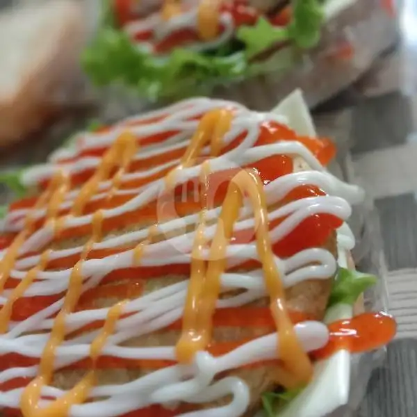 Chicken Patty Burger | Happy Burger, Samarinda Ulu