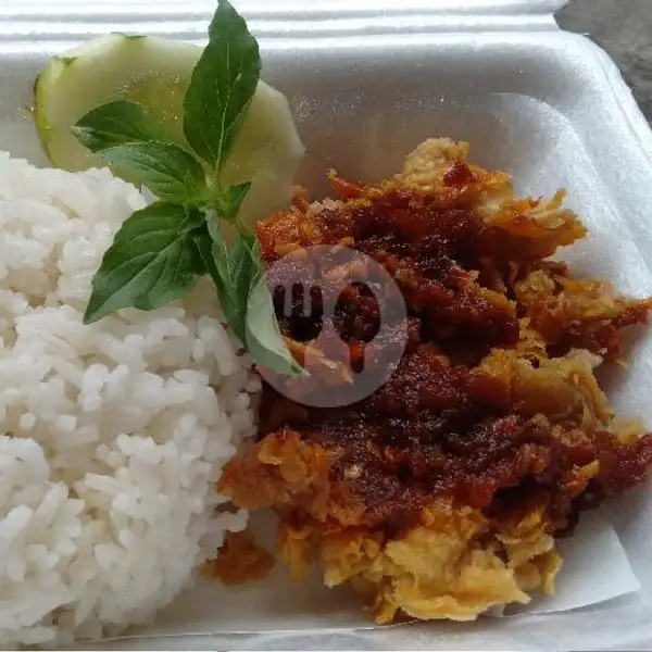 Ayam Geprek+Nasi | Dapur Maharani, Kenjeran