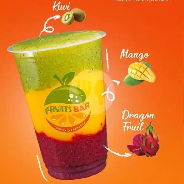 Rainbow Juice | Fruits Bar, Mall Boemi Kedaton