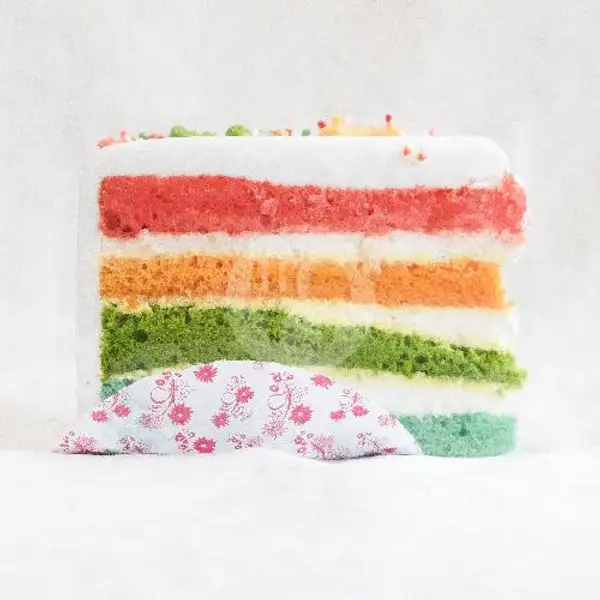 Rainbow Slice Cake | Good Day Bakery, Mega Legenda