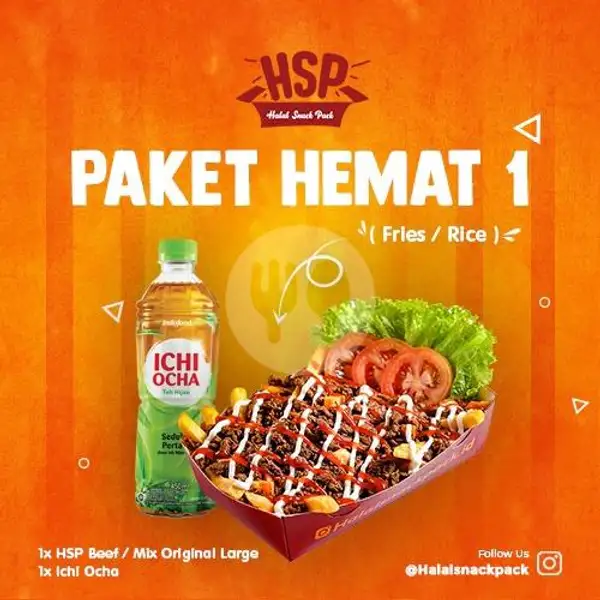 Paket Hemat 1 | HSP (Halal Snack Pack), Petojo Utara