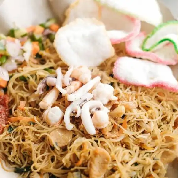 Bihun Goreng Ayam Suwir + Telur | Mieyumi, Bandrek 555, Bukit Kecil