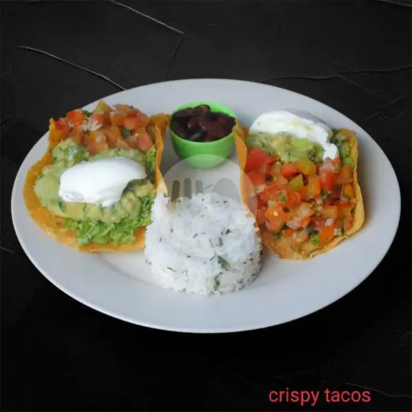 Crispy Tacos Shrimp (Gluten Free) | Viva Burritos & Fish Tacos, Tibubeneng