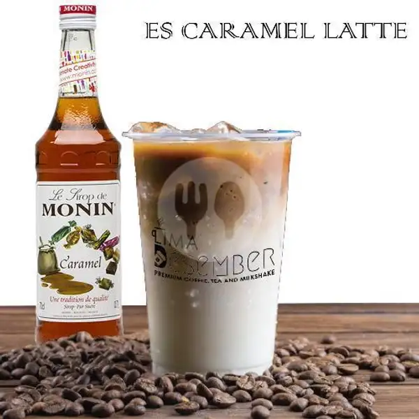 Es Caramel Latte | Kopi Lima Desember, Bojong Gede