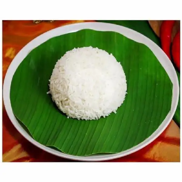 Nasi Putih | Penyet Lele Bu Sari, Manyar