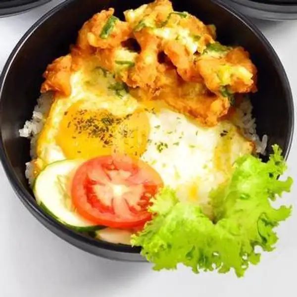 Paket Lunch Dory Salted Egg + Ice Tea | Kopi Dari Hati Sukajadi