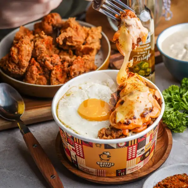Truffle Chicken Mentai Mozarella | Truffle Belly, Tidar Malang