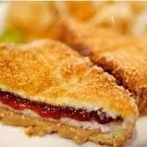 Roti Krispy Strawberry Keju | Latansa Pisang Nugget, Sudirman