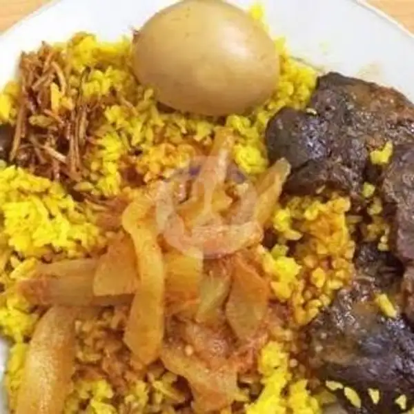 Nasi Kuning Paru + Telur + Tahu | Nasi Kuning Careta, Dg Tata Raya