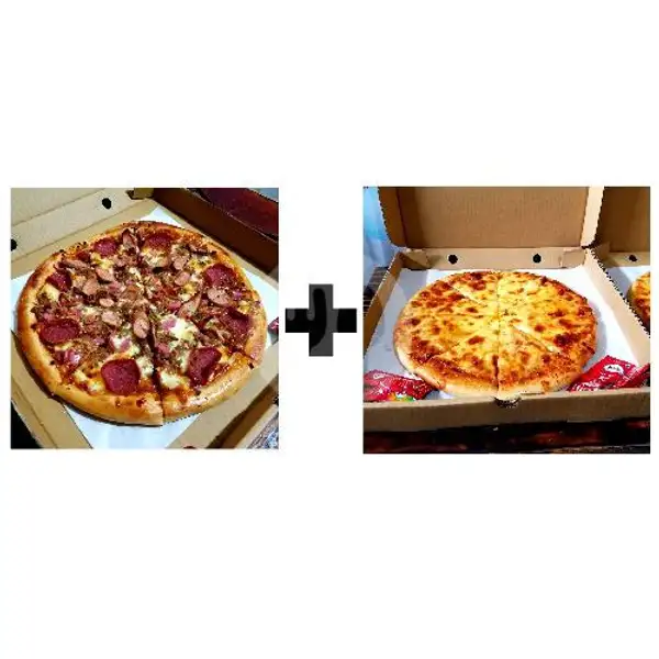 2 box pizza large | R&T Pizza, Serang