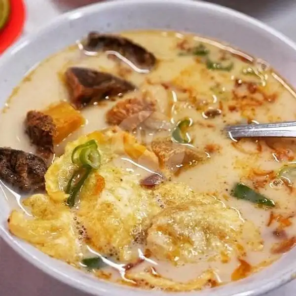 Soto Betawi Campur Daging Usus/iso Sapi + Nasi + Kerupuk | Soto Betawi Hj. Kun, MH Thamrin