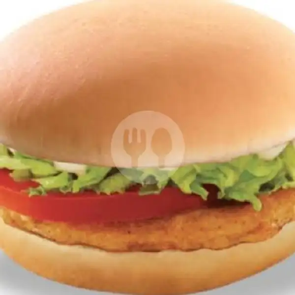 Chicken Cheese Burger | Kebab Jingga
