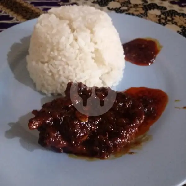 Paket Ayam + Nasi + Sambal | Warteg Ponggol, Sukapura